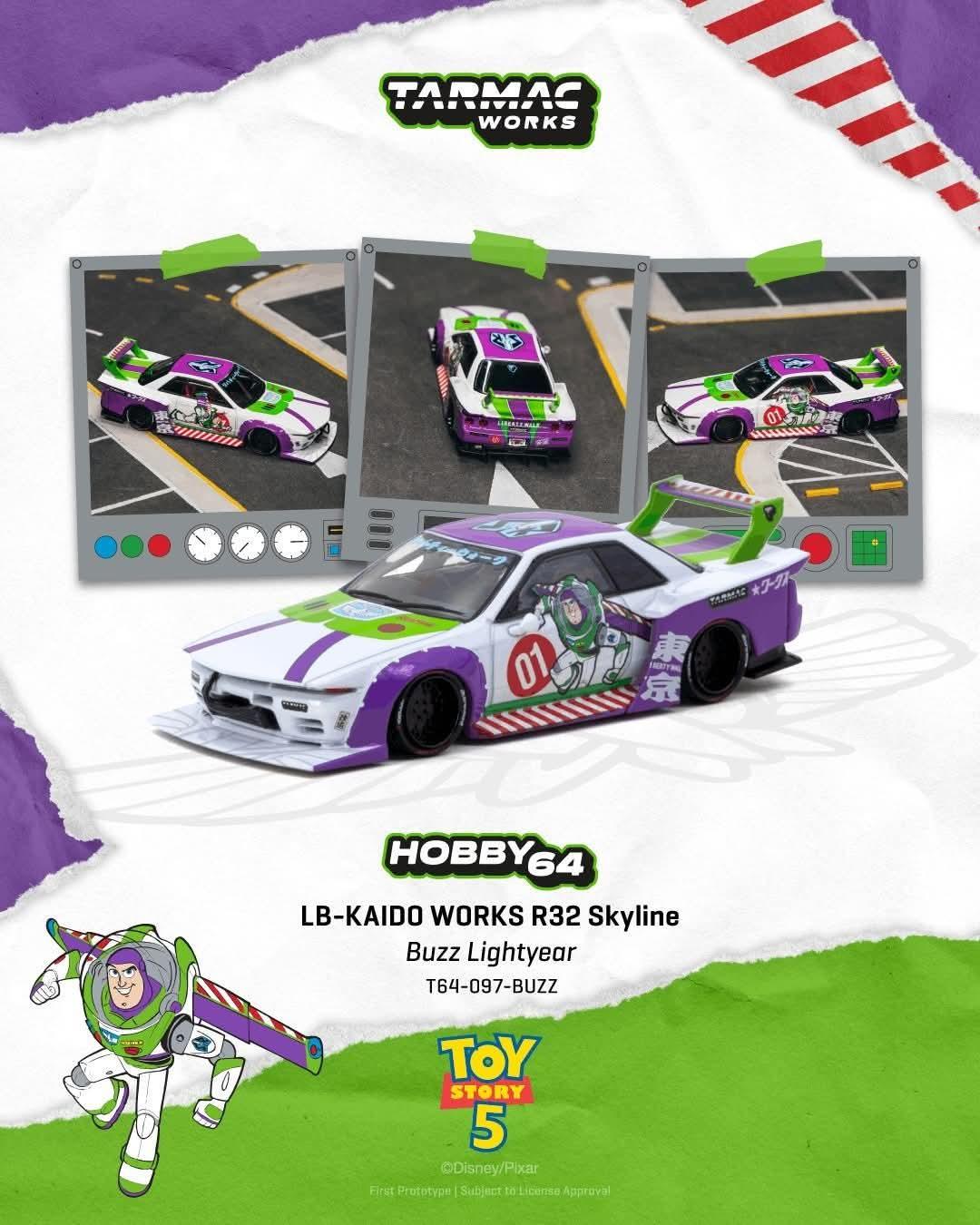 Nissan Skyline R32 Liberty Walk Buzz Lightyear