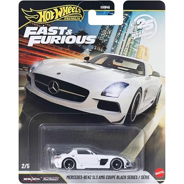 Hot Wheels Premium Mercedes SLS AMG Fast and furious