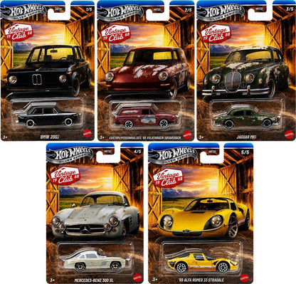 Hot Wheels Vintage Club 2027 Set