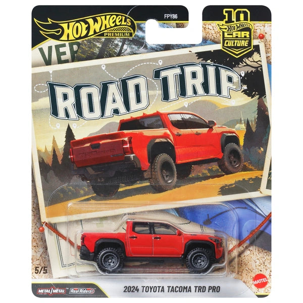 Hot Wheels Premium Toyota Tacoma TRD Road Trip