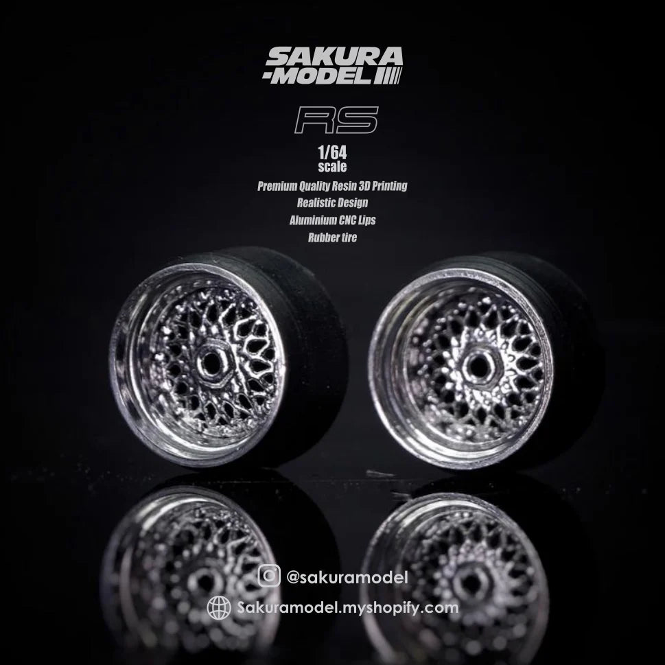 BBS RS Fälgar Krom