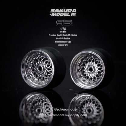 BBS RS Fälgar Krom