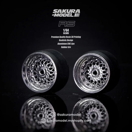BBS RS Fälgar Krom