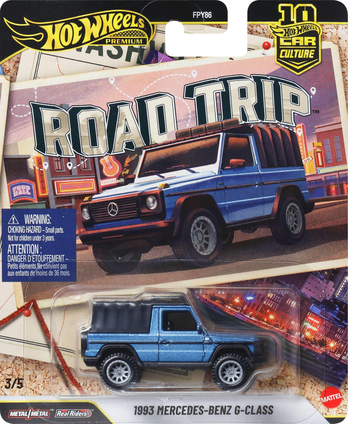 Hot Wheels Premium Mercedes G-Class 1993