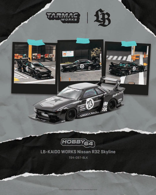 Tarmac Works Nissan Skyline R32 LBWK