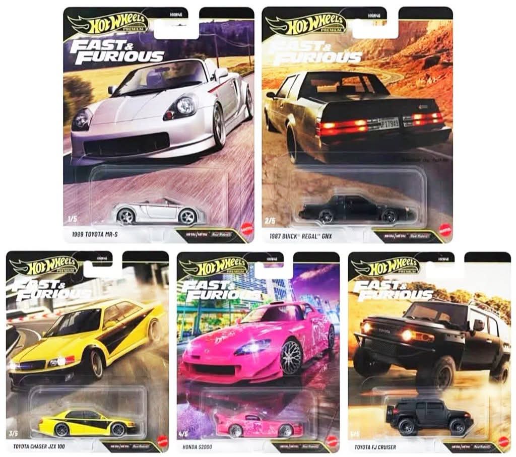 Hot Wheels Premium Fast and Furious