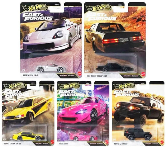 Hot Wheels Premium Fast and Furious