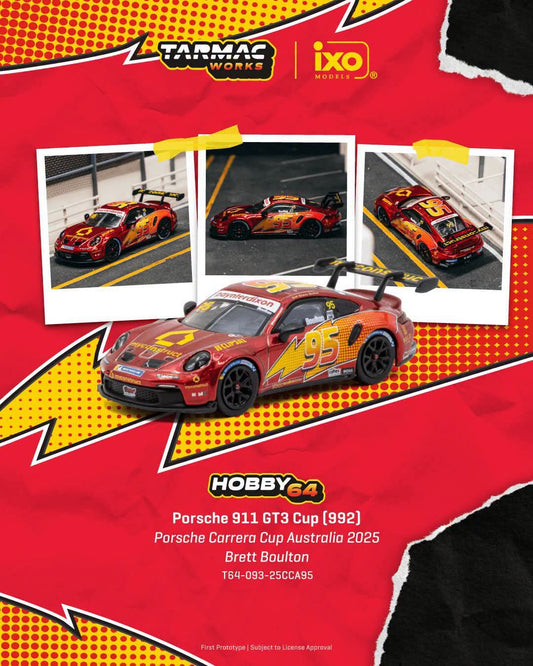 Tarmac Works Porsche 911 GT3 Cup Blixten McQueen