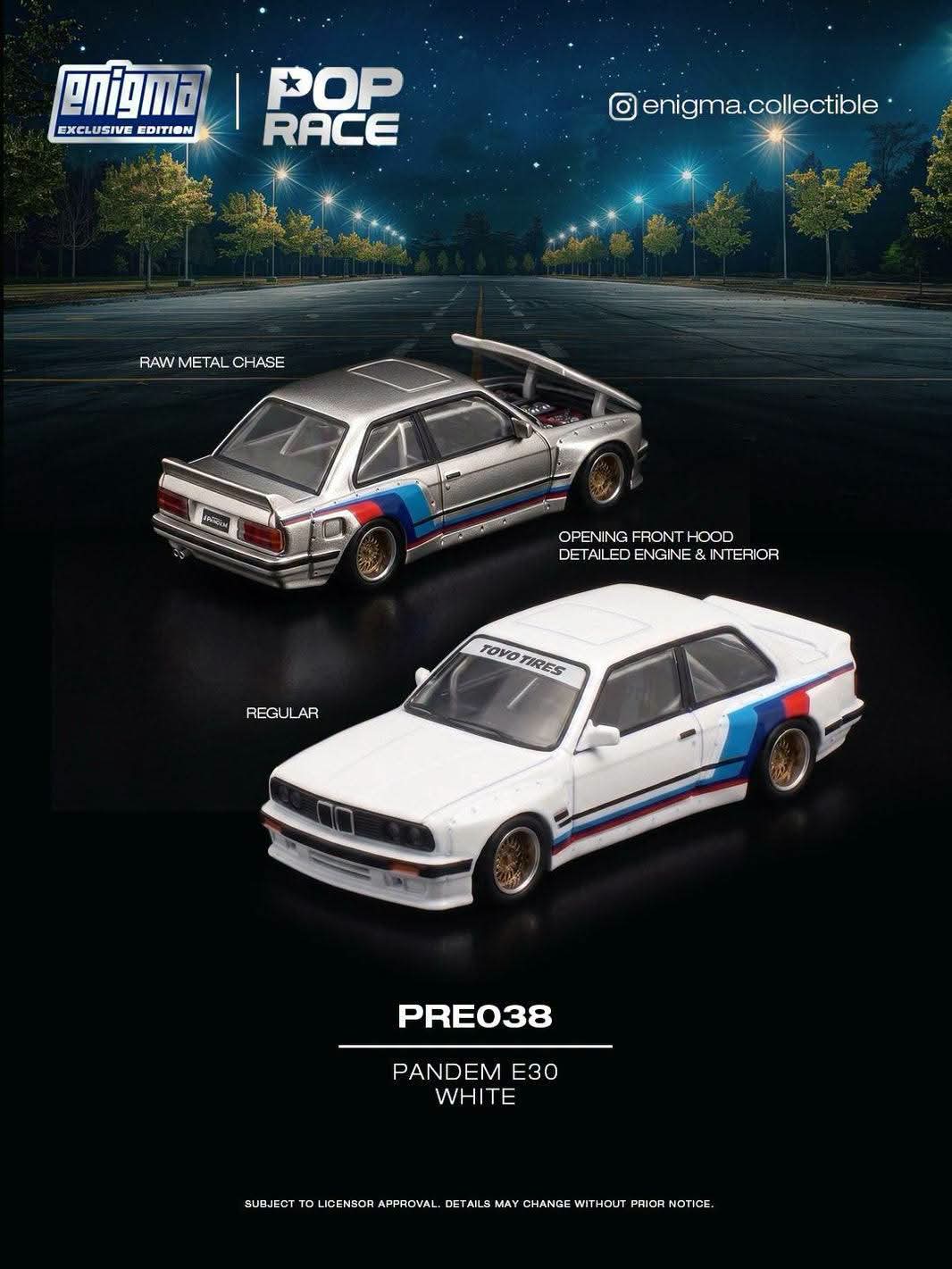 Pop Race Enigma Bmw E30