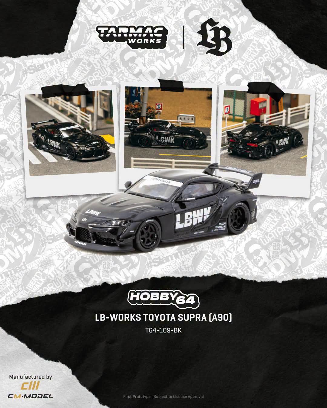 Tarmac Works Toyota Supra GR LBWK