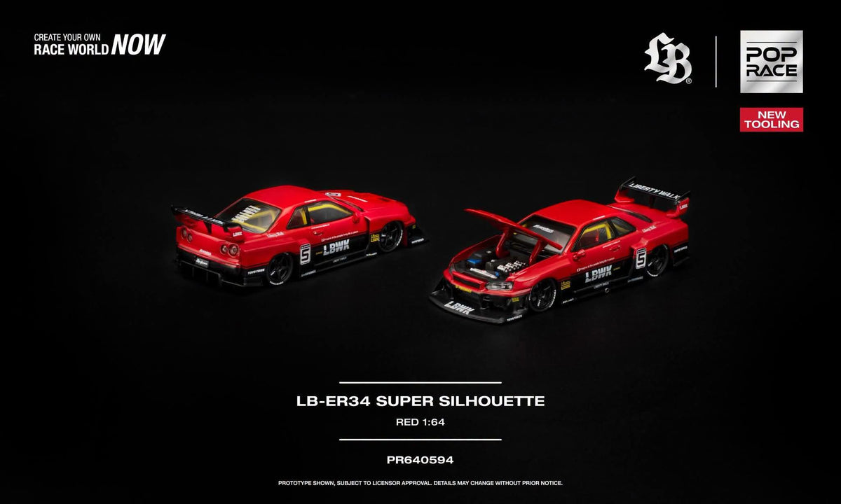 Pop Race Skyline R34 LBWK