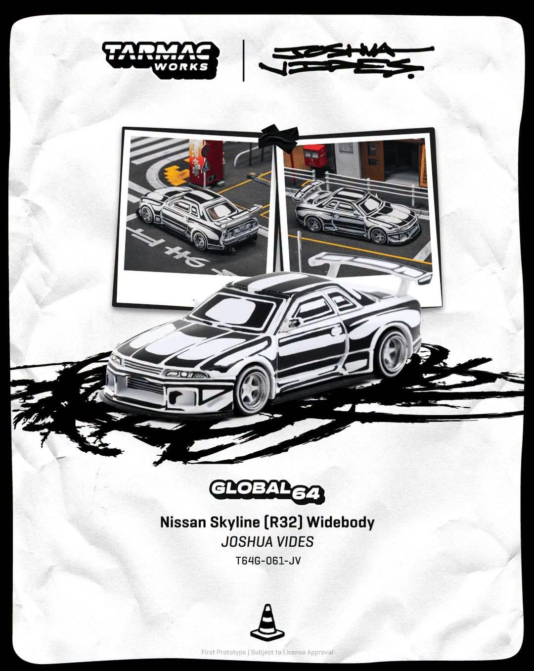 Tarmac Works Skyline R32 Joshua Vides