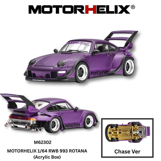 Motorhelix Porsche 993 RWB Rotana (akrylbox)