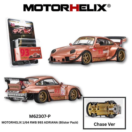 Motorhelix Porsche 993 RWB Adriana (blisterförpackning)