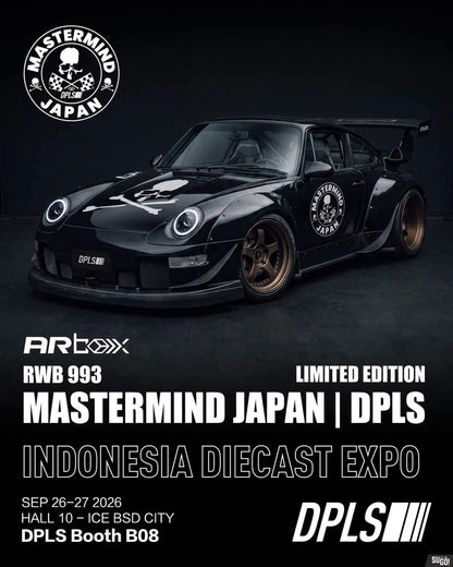 DPLS x Mastermind Japan 2x Porsche 993 RWB Set