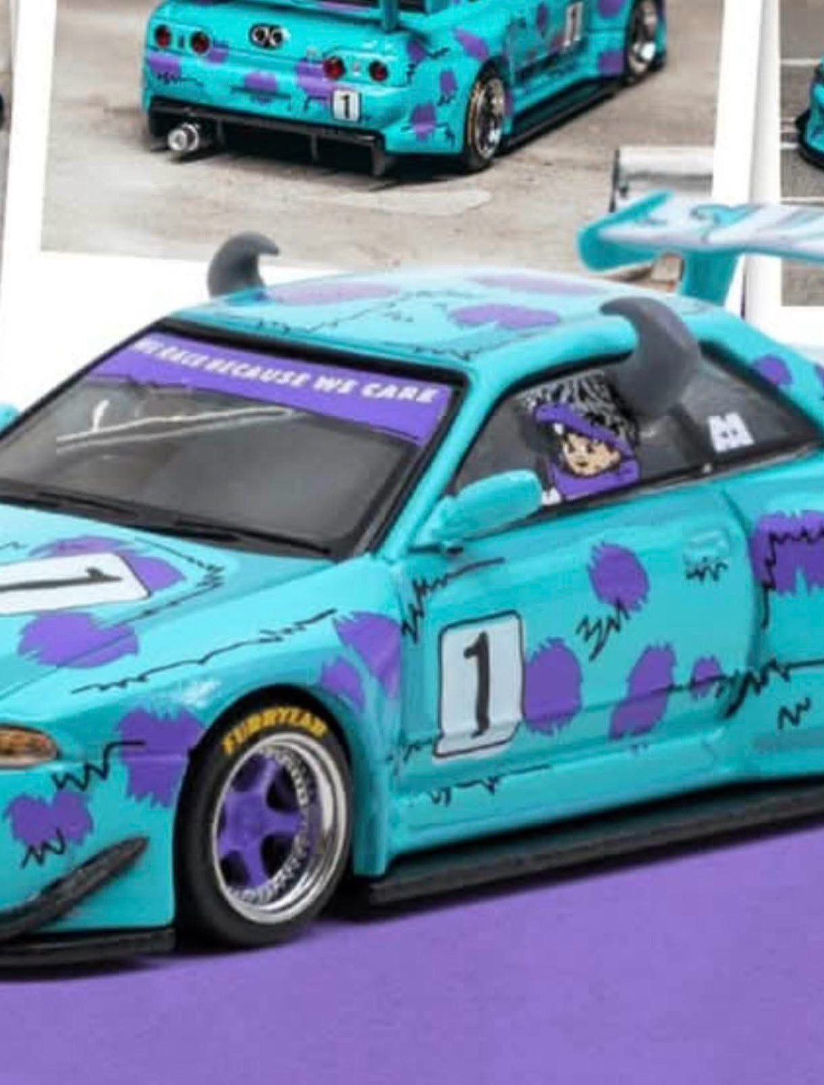Tarmac Works Nissan Skyline R32 Monsters Inc