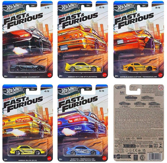 Hot Wheels Fast And Furious Boost Mode Set