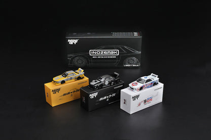 MINI GT Sema Show INOZETEK x Liberty Walk R32 3 cars set