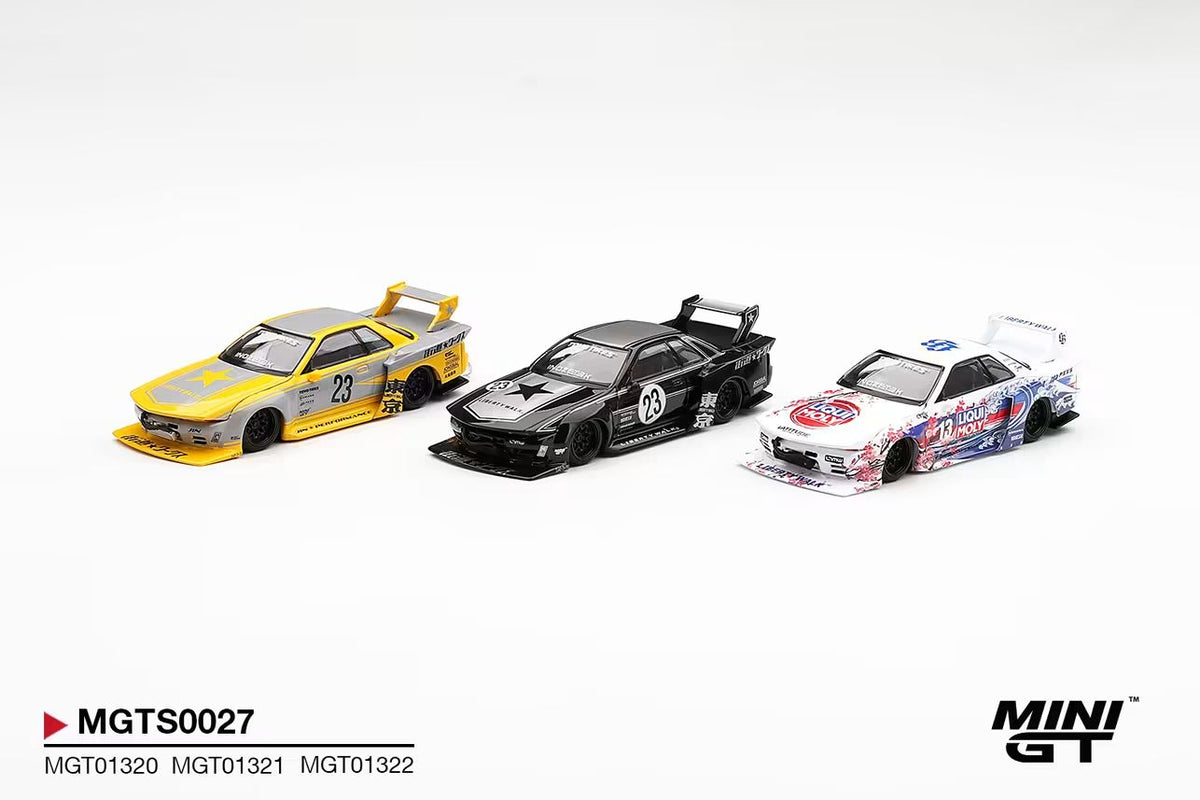 MINI GT Sema Show INOZETEK x Liberty Walk R32 3 cars set