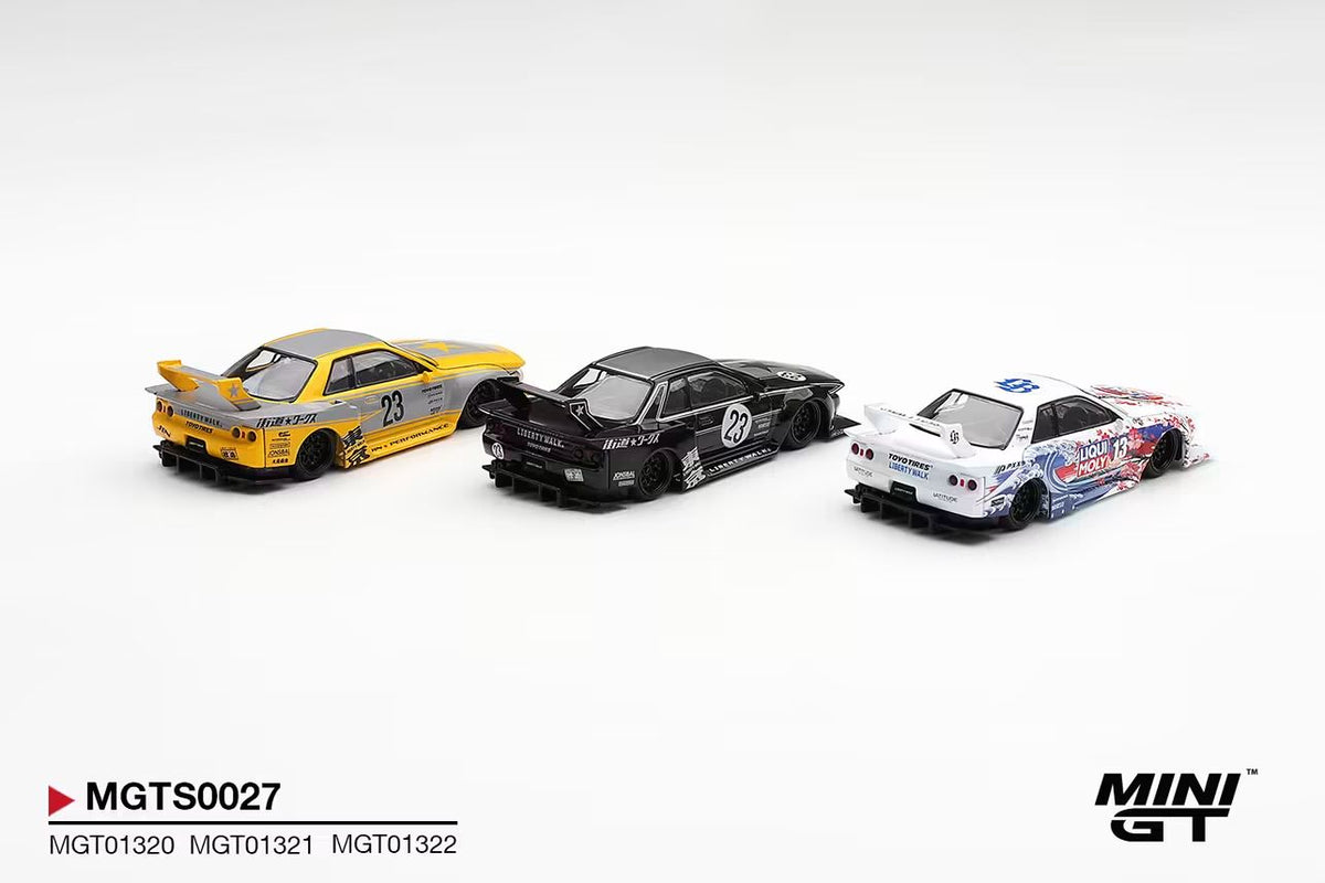 MINI GT Sema Show INOZETEK x Liberty Walk R32 3 cars set