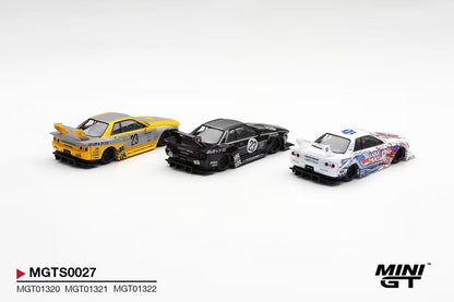 MINI GT Sema Show INOZETEK x Liberty Walk R32 3 cars set
