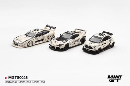 MINI GT Sema Show INOZETEK x Liberty Walk TBC 3 cars set