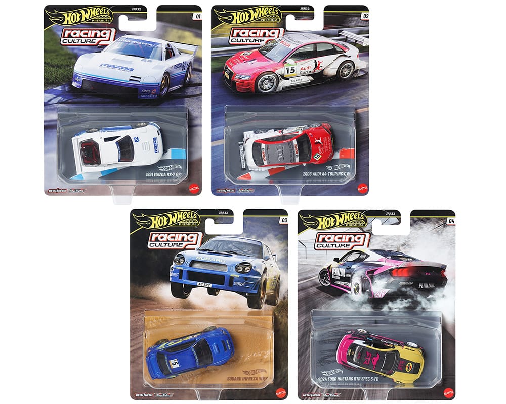 Hot Wheels Racing Culture 2027 Set 4st Bilar