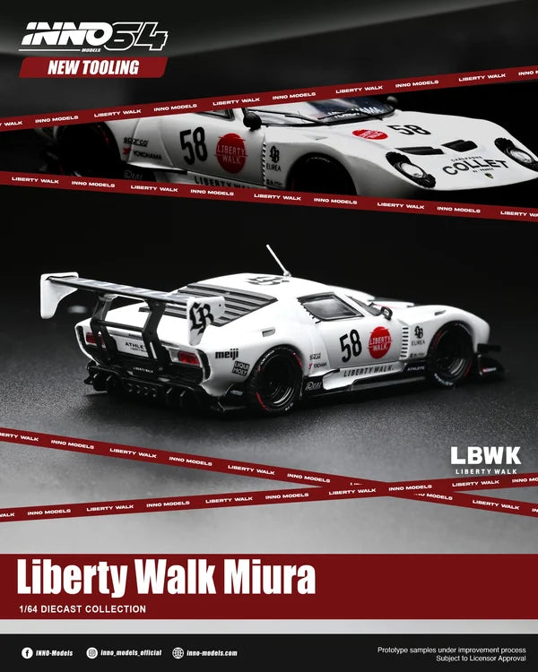 Inno64 Lamborghini Miura GT LB-Silhouette WORKS