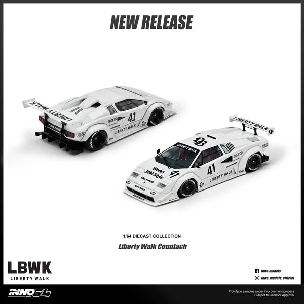 Inno64 Lamborghini Countach Liberty Walk