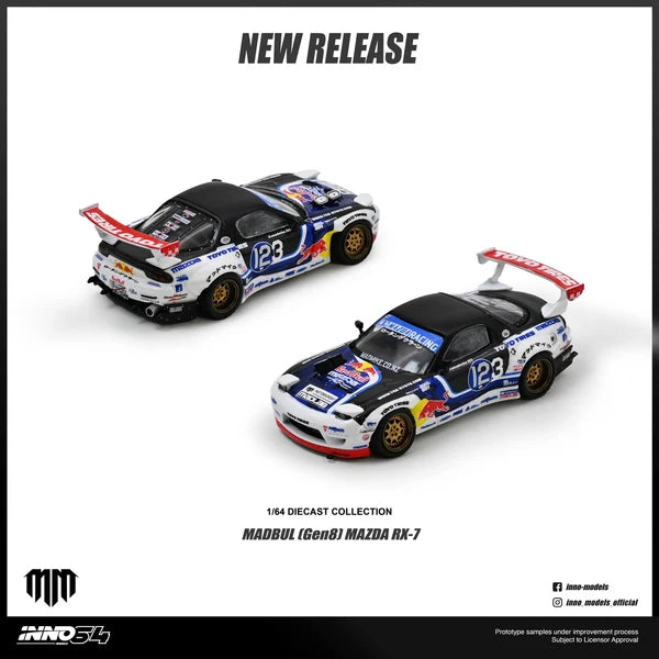 Inno64 Mazda RX-7 Mad Mike Madbul Gen8