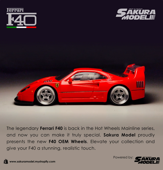 Ferrari F40 OEM fälgar