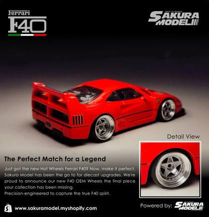 Ferrari F40 OEM fälgar