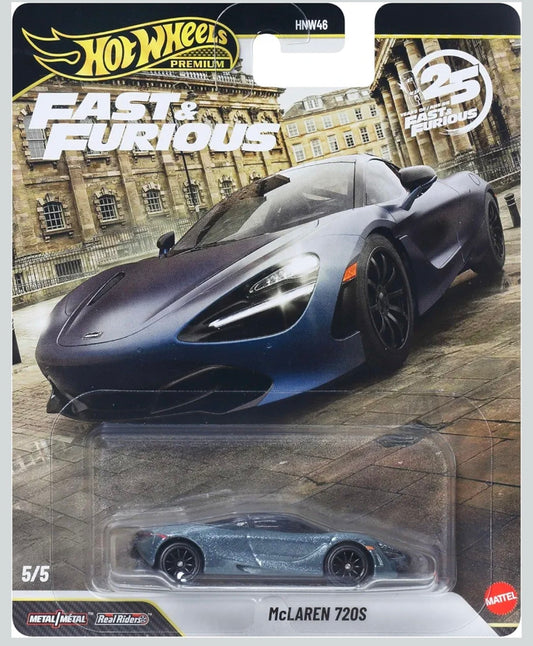 Hot Wheels Premium McLaren 720S Fast and furious