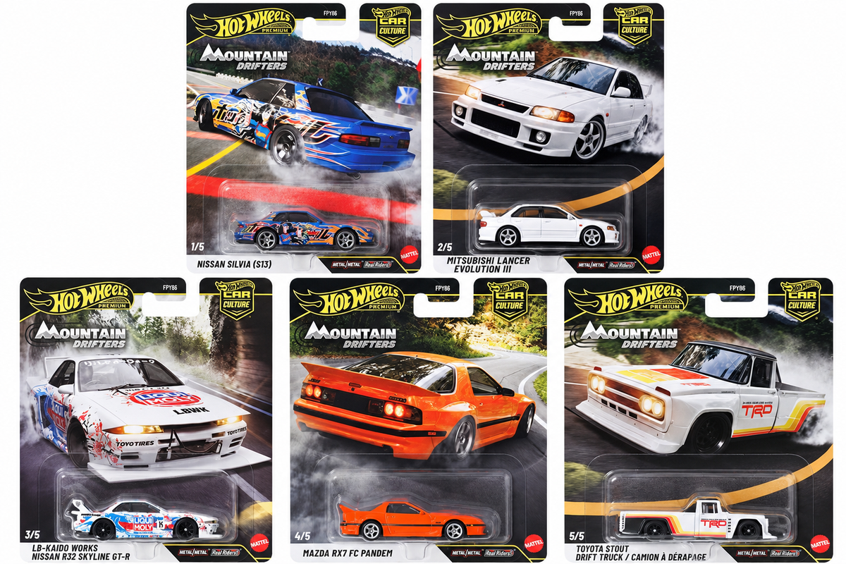 Hot Wheels Mountain Drifters Set