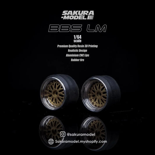 BBS LM Fälgar Guld