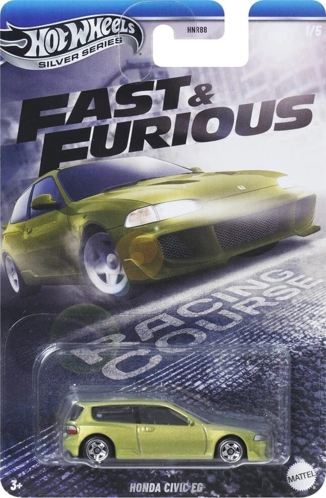 Hot Wheels Honda Civic EG Fast and Furious