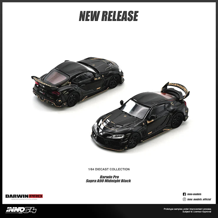 Inno64 Toyota Supra A90 DarwinPRO midnight black
