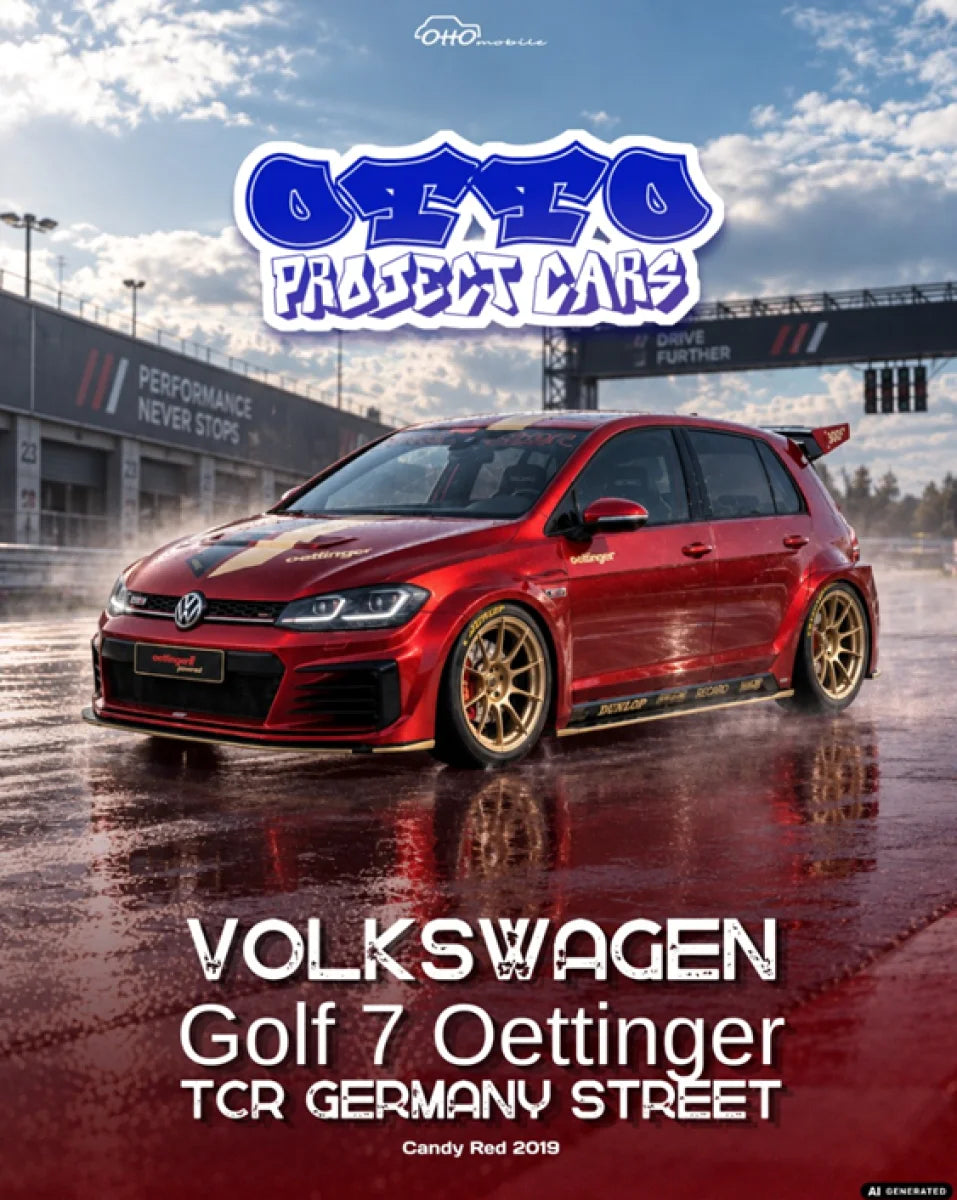 Ottomobile 1:18 Volkswagen Golf 7 Oettinger TCR Germany Street Resin series